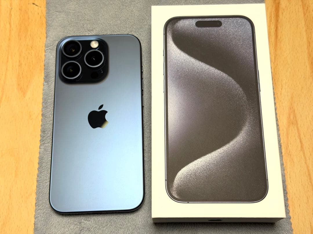 iPhone 15 Pro 256GB 本体 ブルーチタニウム SIMフリー