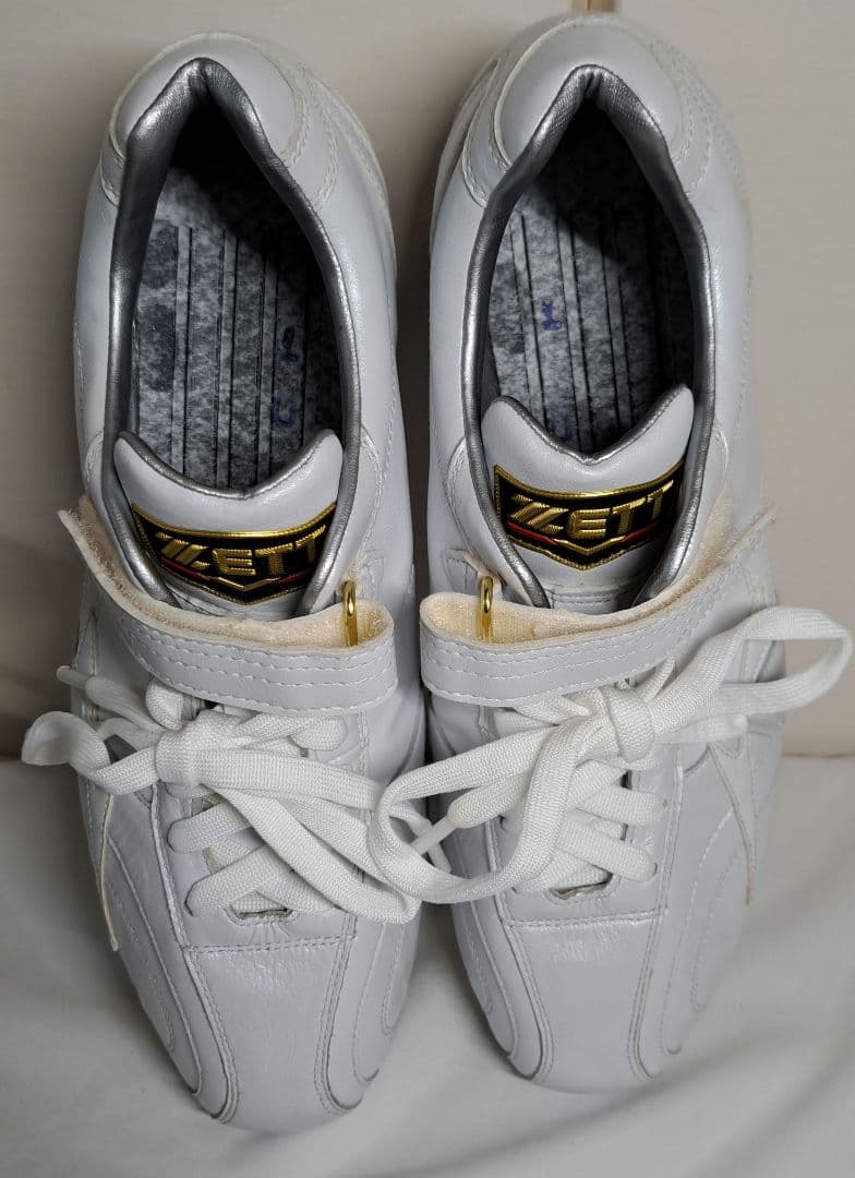 ZETT 野球 金歯スパイク メンズ 埋込み スパイク プロステイタス 26cm