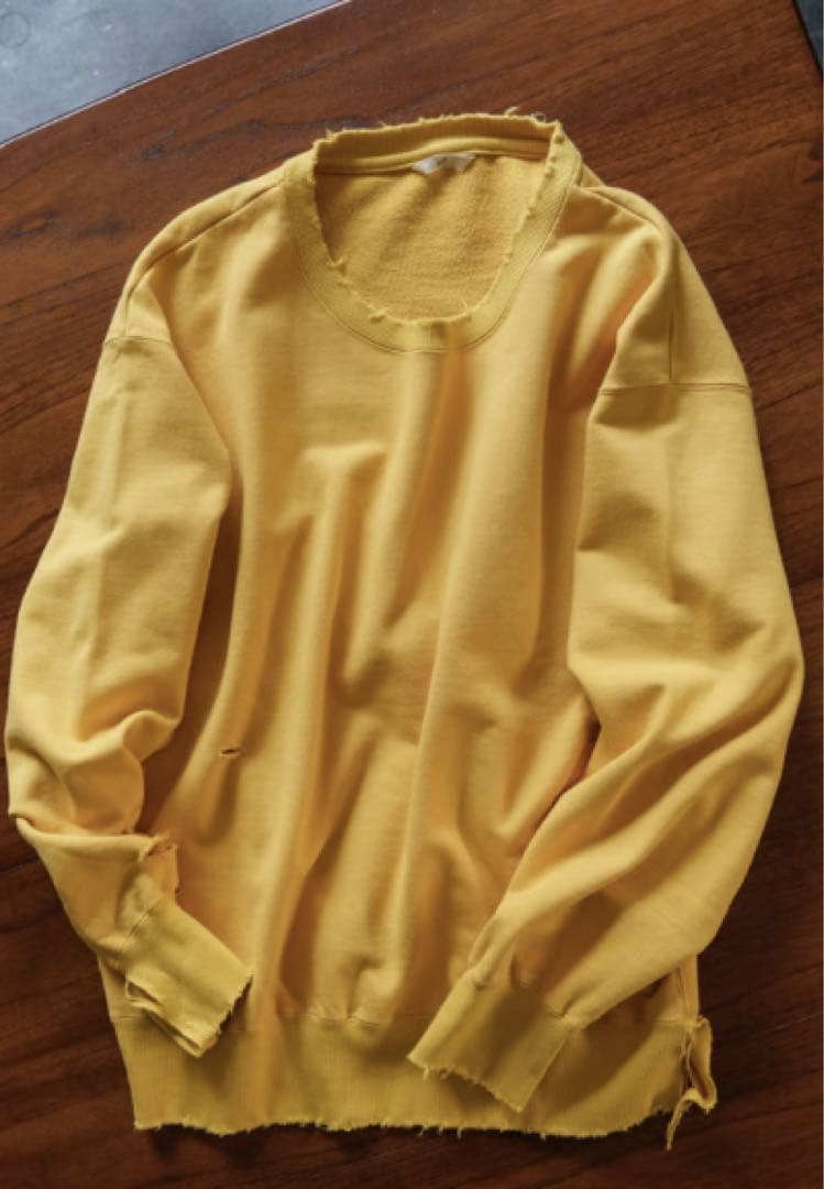 mill musterwerk 別注 CRASH SWEAT SHIRT