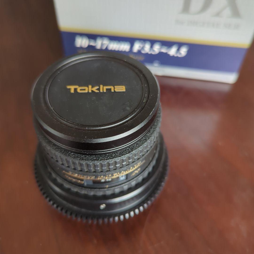 Tokina　Fisheyeレンズ10-17mm ズームギア付！