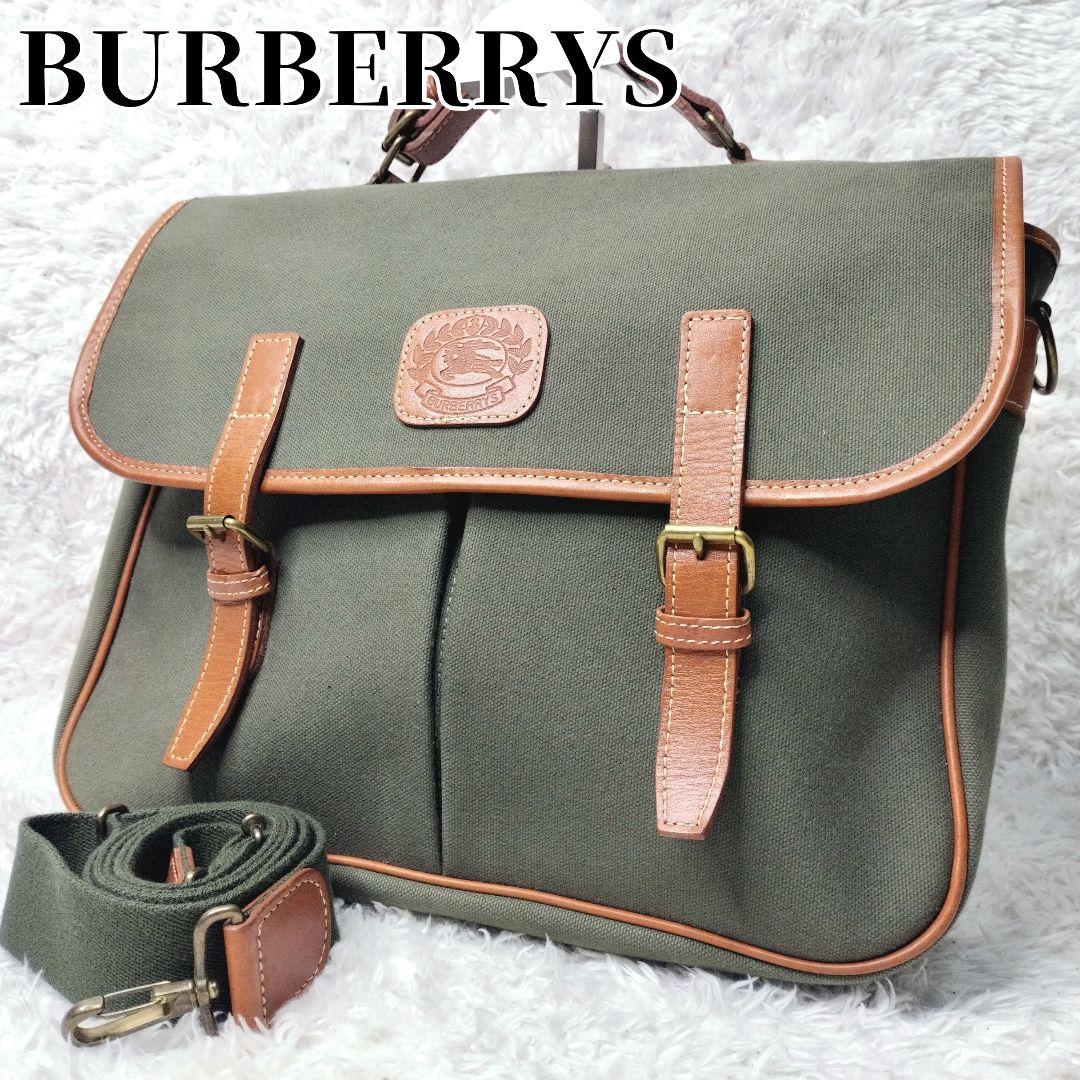 バーバリー　メッセンジャーバッグ ホースロゴ　A4可 2way　ノバチェック