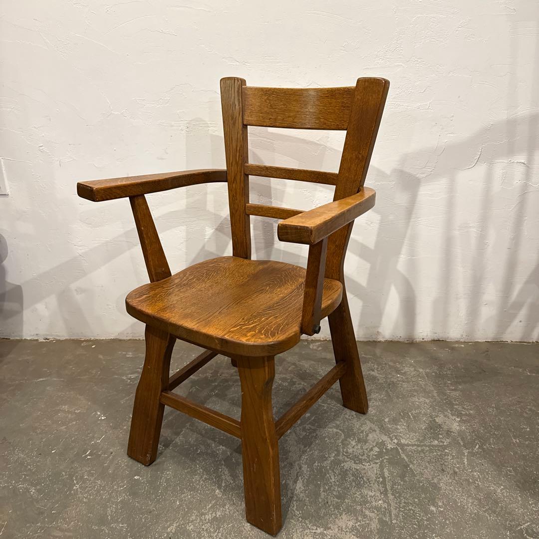 ヴィンテージ　ダイニングチェア　アームチェア　2