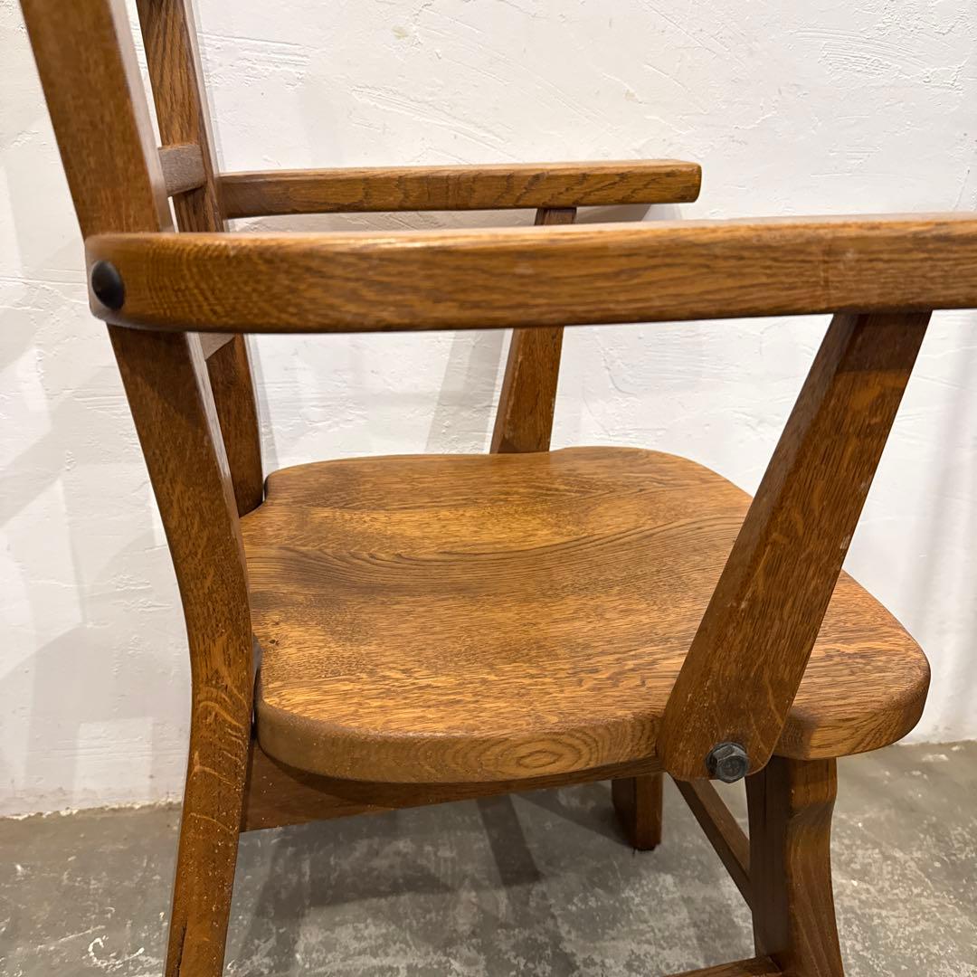 ヴィンテージ　ダイニングチェア　アームチェア　2