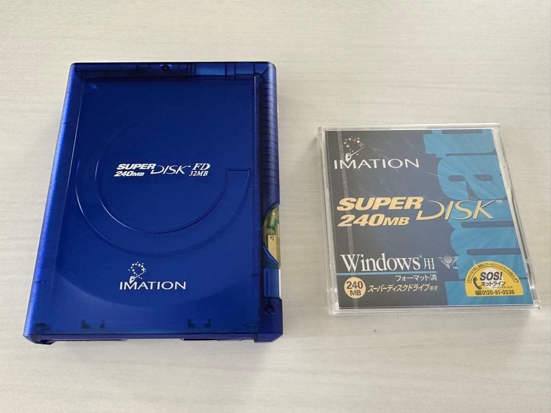 IMATON SUPER DISK スーパーディスク240MB メディア付