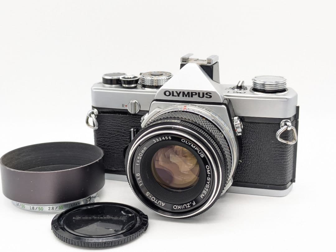 超美品！整備済み完動品！OLYMPUS OM-1 レンズセット フィルムカメラ