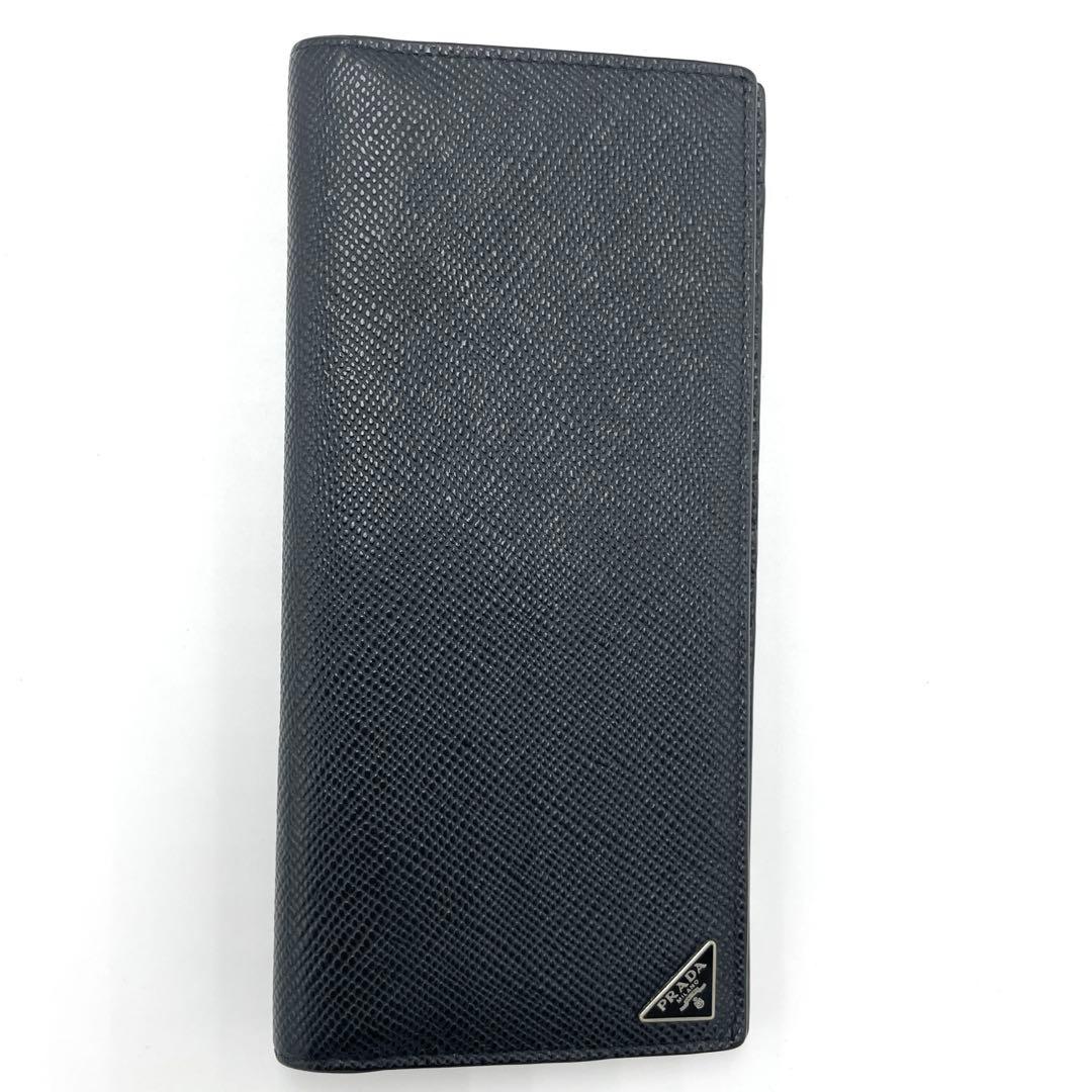 PRADA プラダ サフィアーノ 長財布 二つ折り財布 2MV836 三角ロゴ