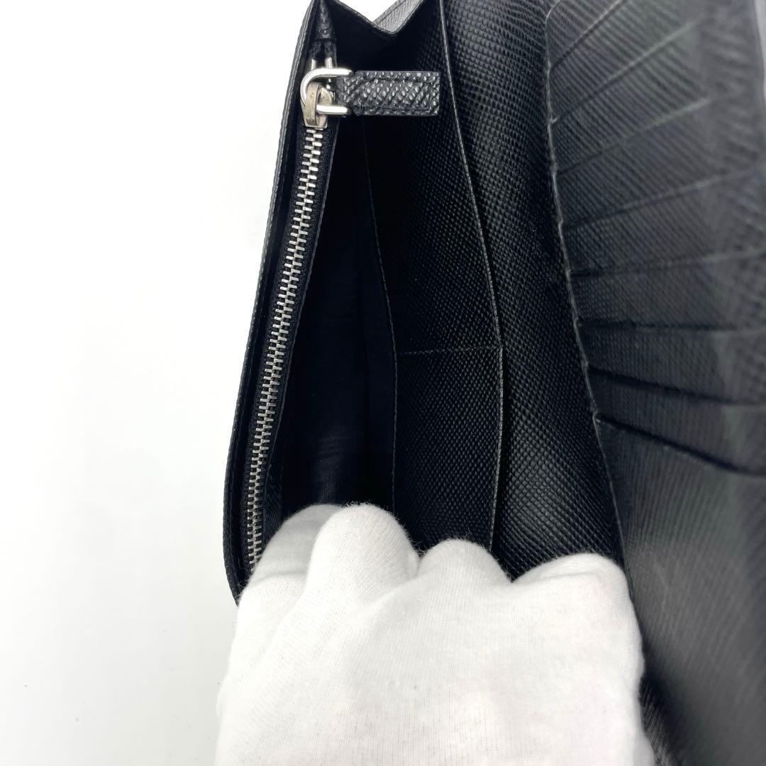 PRADA プラダ サフィアーノ 長財布 二つ折り財布 2MV836 三角ロゴ