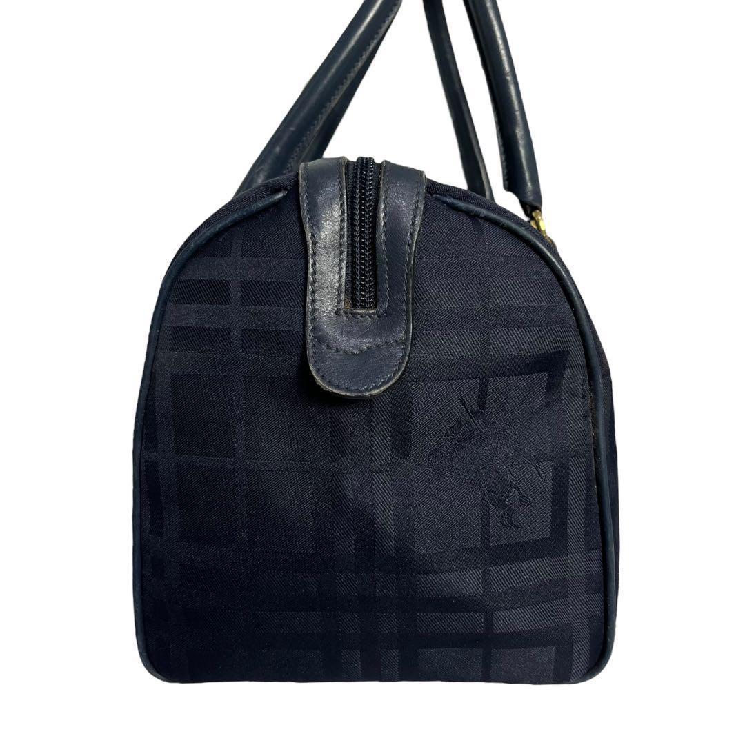 【希少】Burberry バーバリーボストンバッグ ノバチェック 220