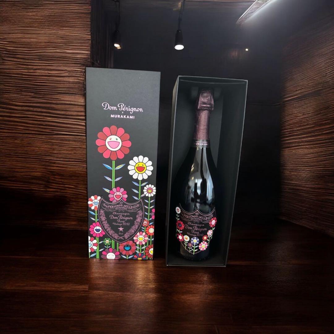 Dom Pérignon Murakami コレクションボックス　空瓶と箱村上隆