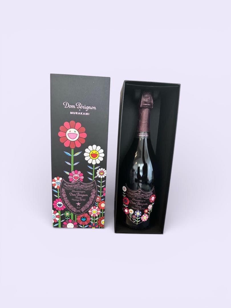 Dom Pérignon Murakami コレクションボックス　空瓶と箱村上隆