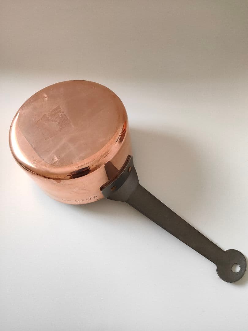 【希少！大特価！新品未使用！⠀】アレッシー ソースパン 銅片手鍋
