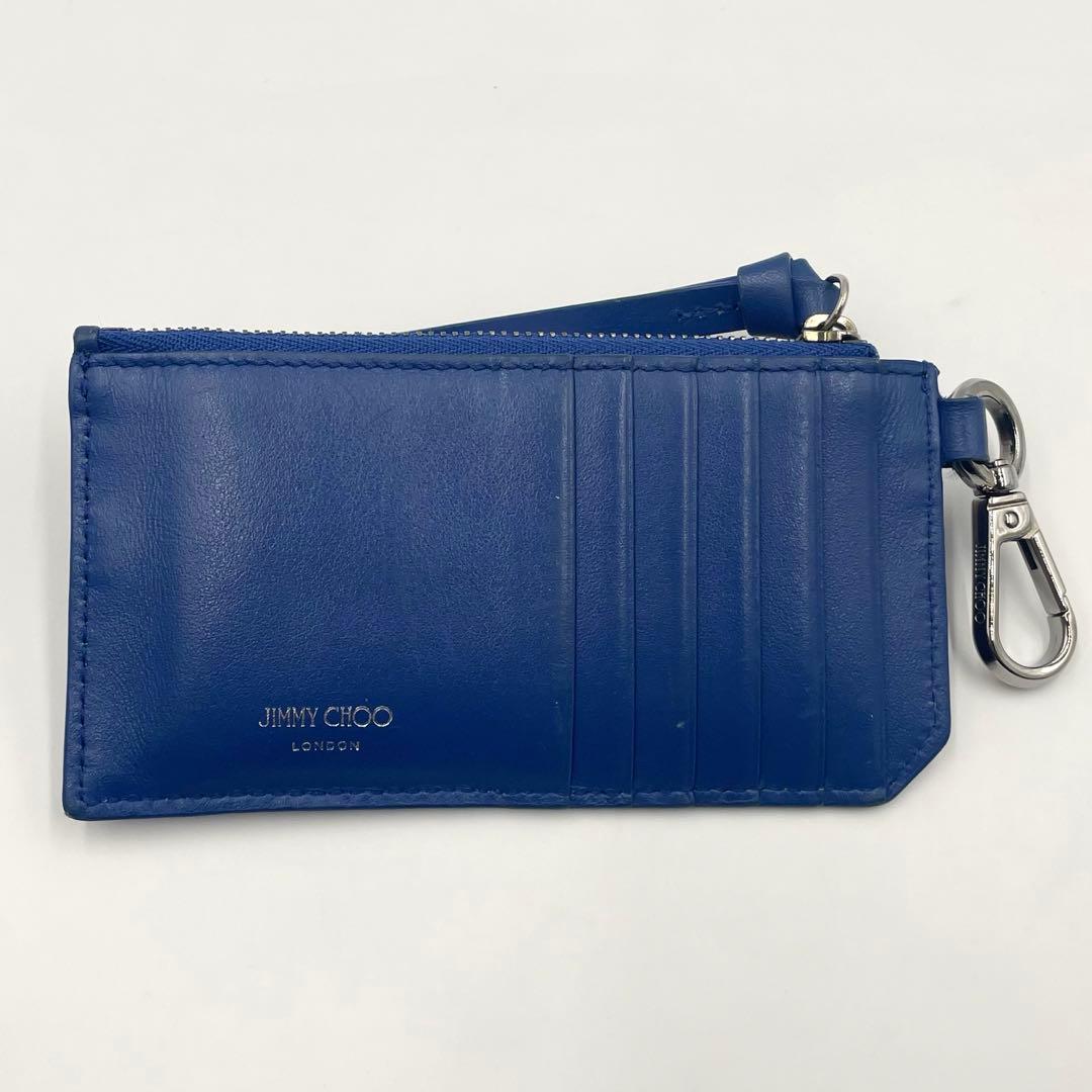 【未使用級】ジミーチュウ×エリック・ヘイズ フラグメントケース 財布 ブルー