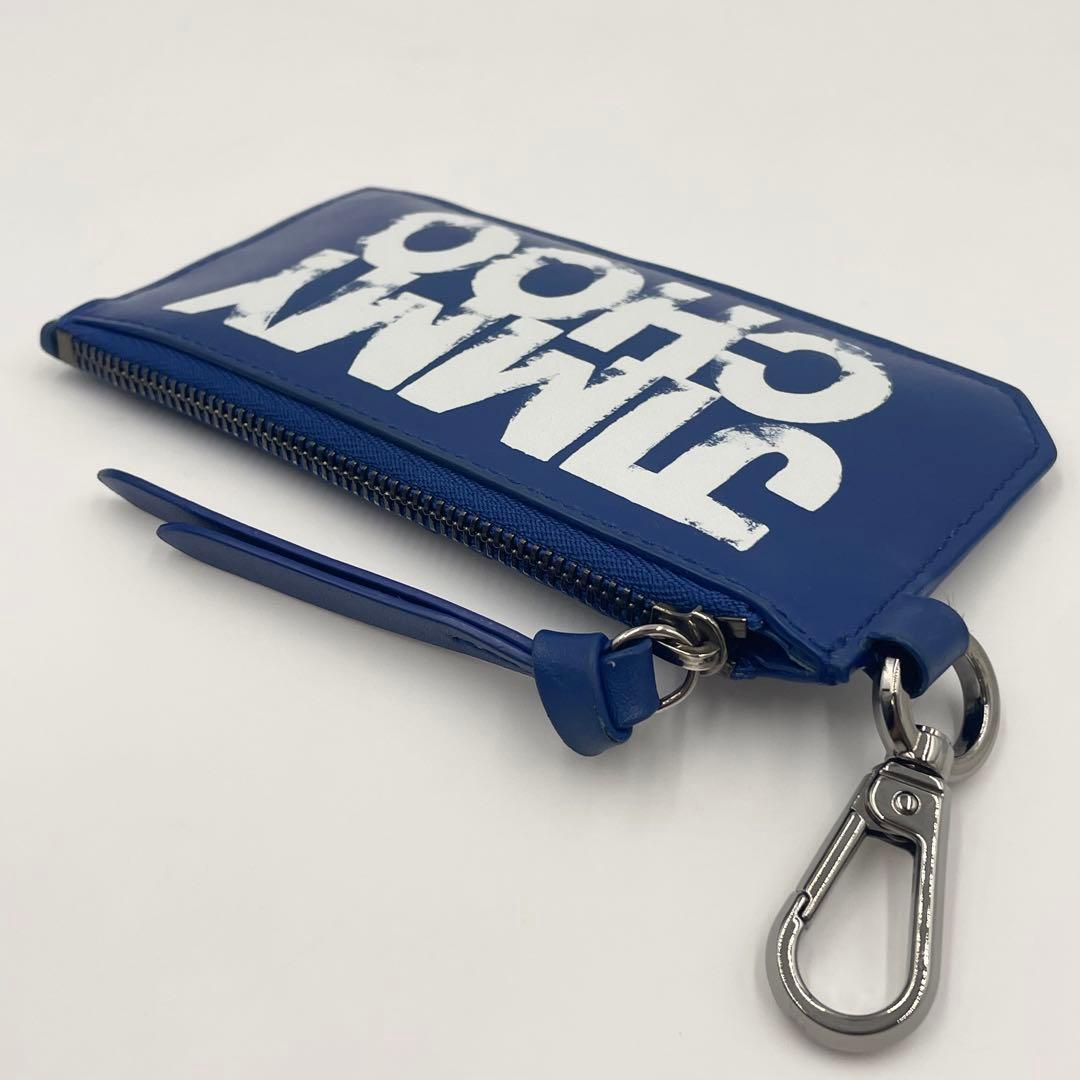 【未使用級】ジミーチュウ×エリック・ヘイズ フラグメントケース 財布 ブルー