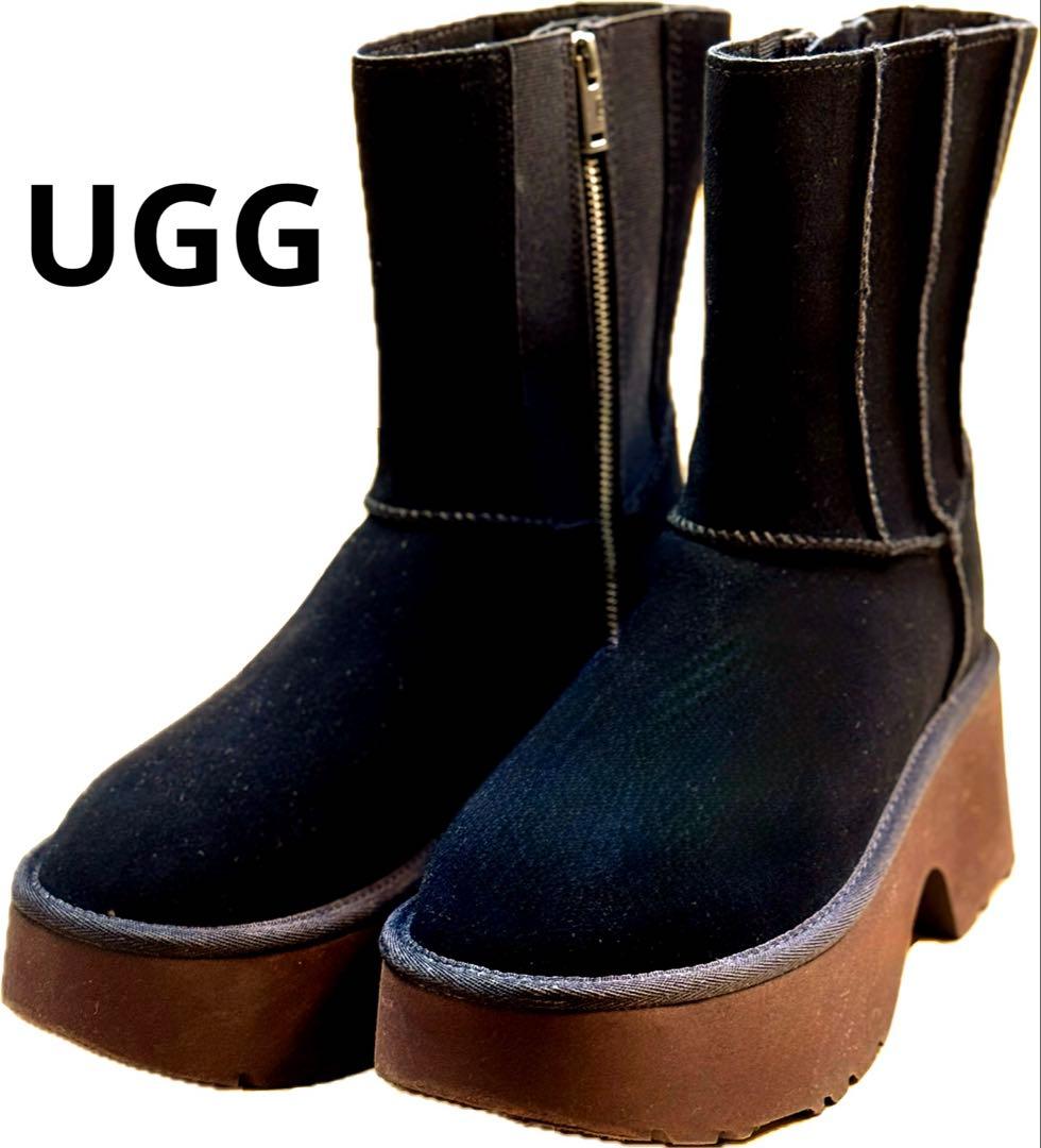 美品！　UGG アグ　ブラック ブーツ　24cm お値下げ