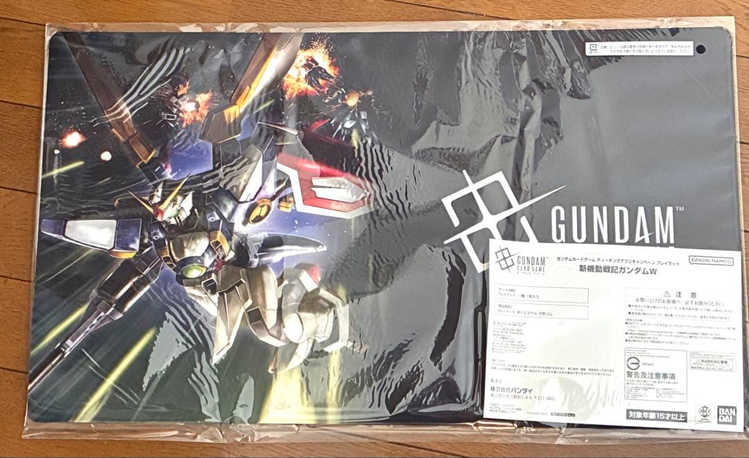 ガンダムカードゲーム プレイマット ガンダムW プレマ　ティーチングアプリ
