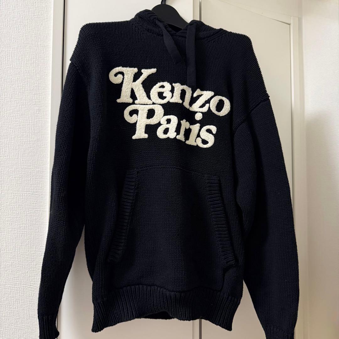 Kenzo x Verdy インターシャニット パーカー Sサイズ