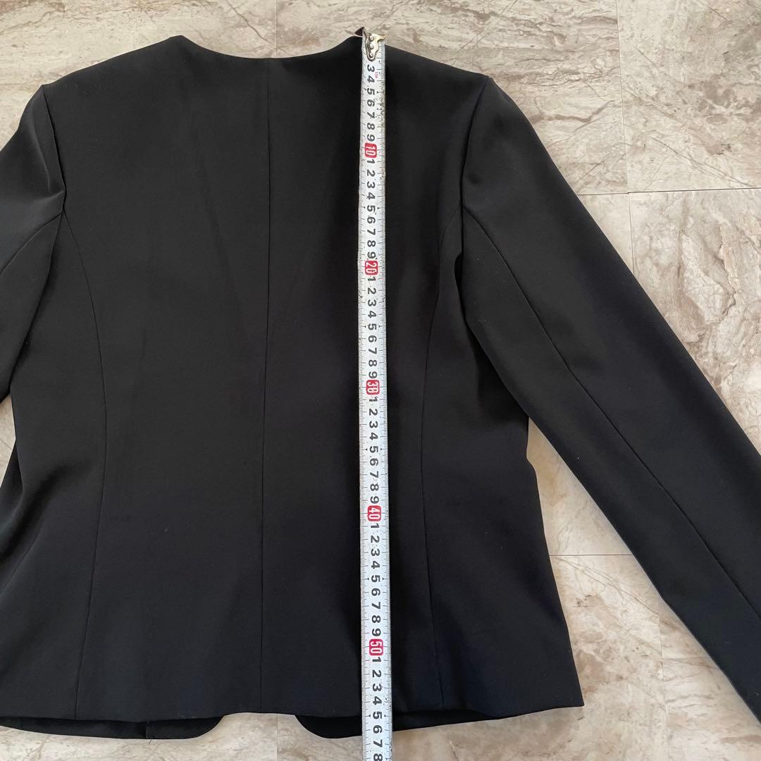 【美品】NATURAL BEAUTY BASIC ブラック ビジネススーツ M