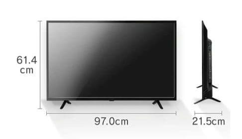 アイリスオーヤマ 43UB10P 43インチ 4K LCD TV