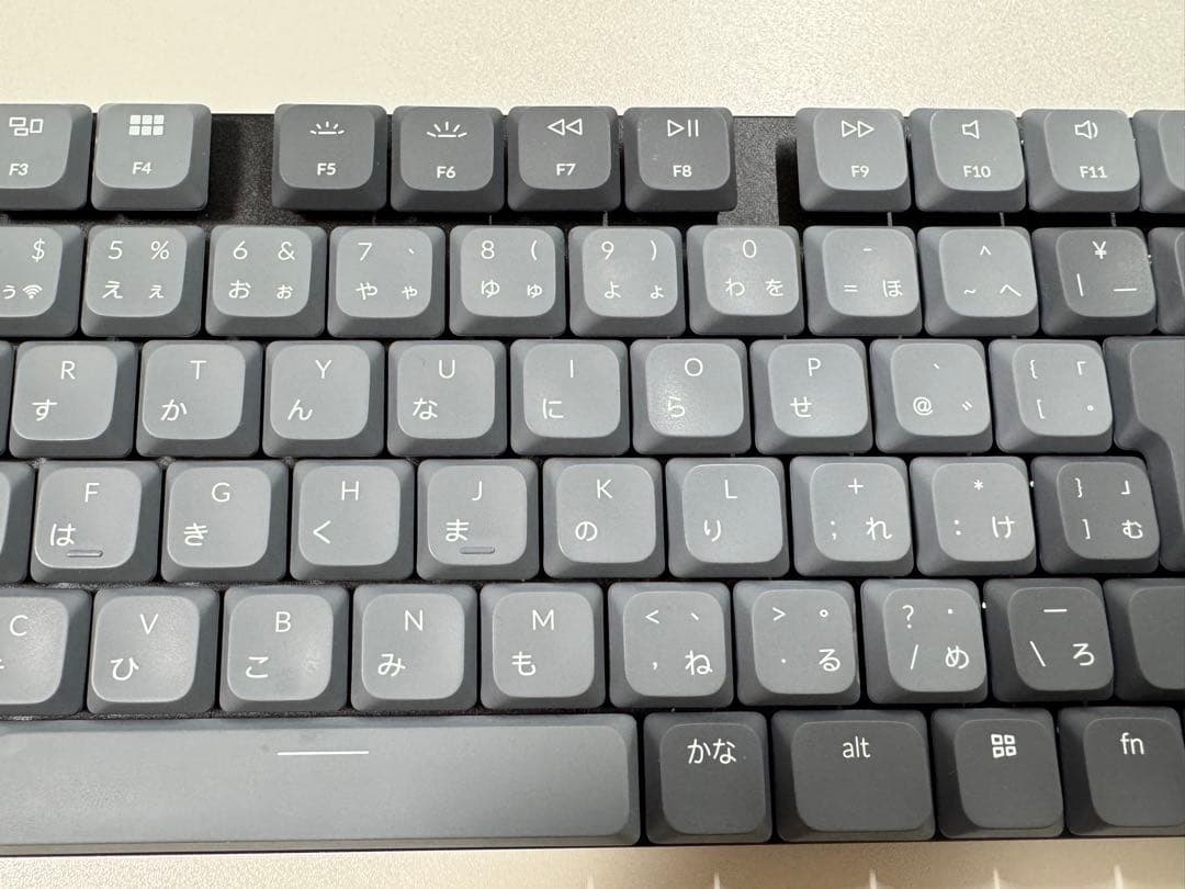 Keychron K1 Max（ロープロファイル、静音赤軸）