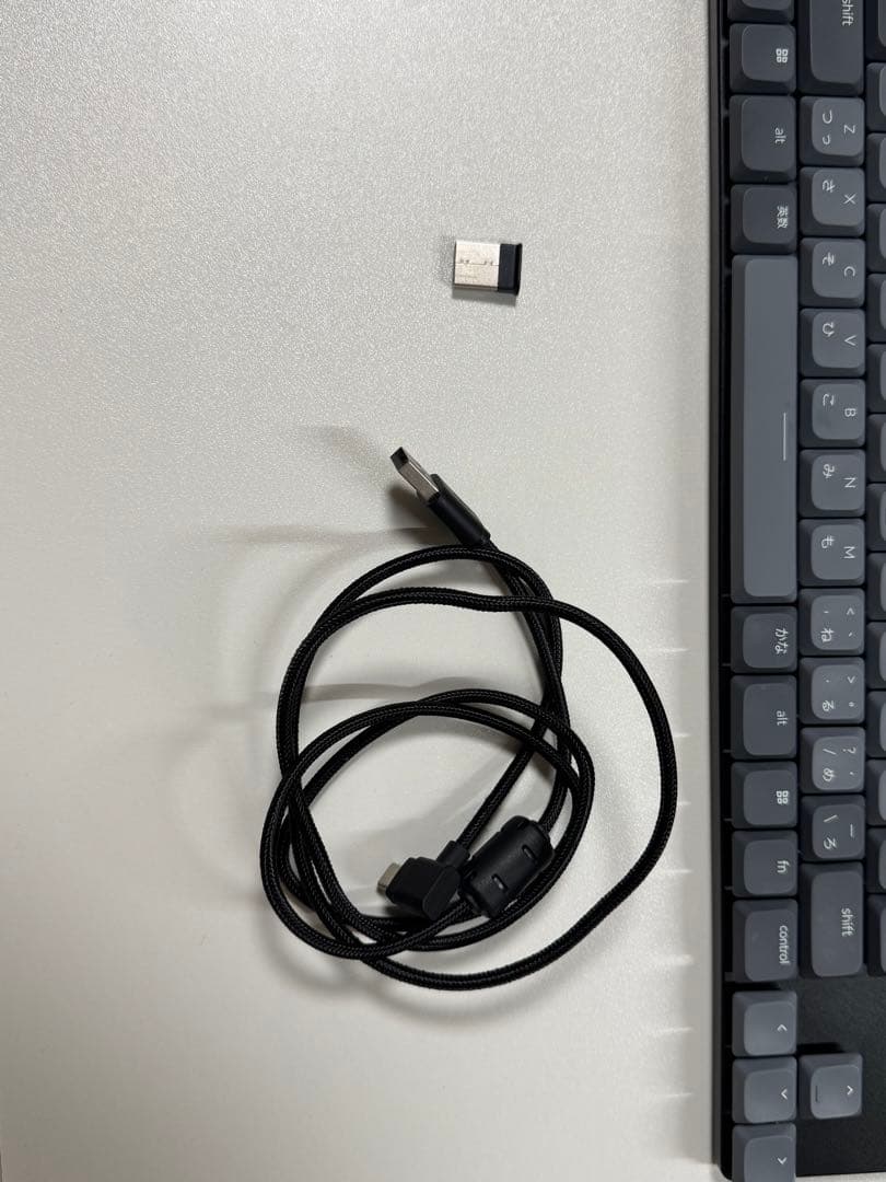 Keychron K1 Max（ロープロファイル、静音赤軸）