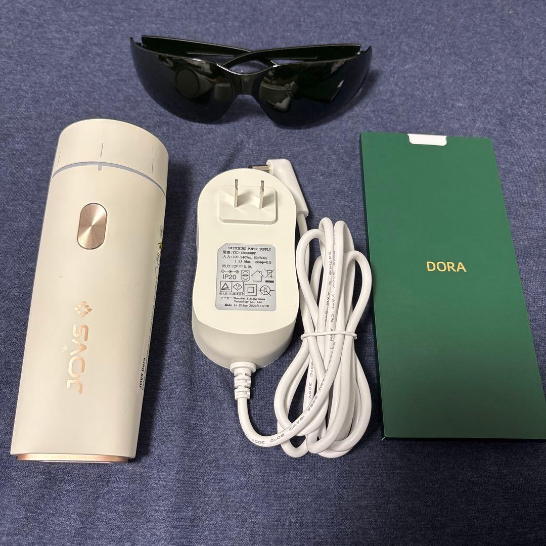 【ほぼ未使用】JOVS Dora J847モデル ピュアホワイト 脱毛器