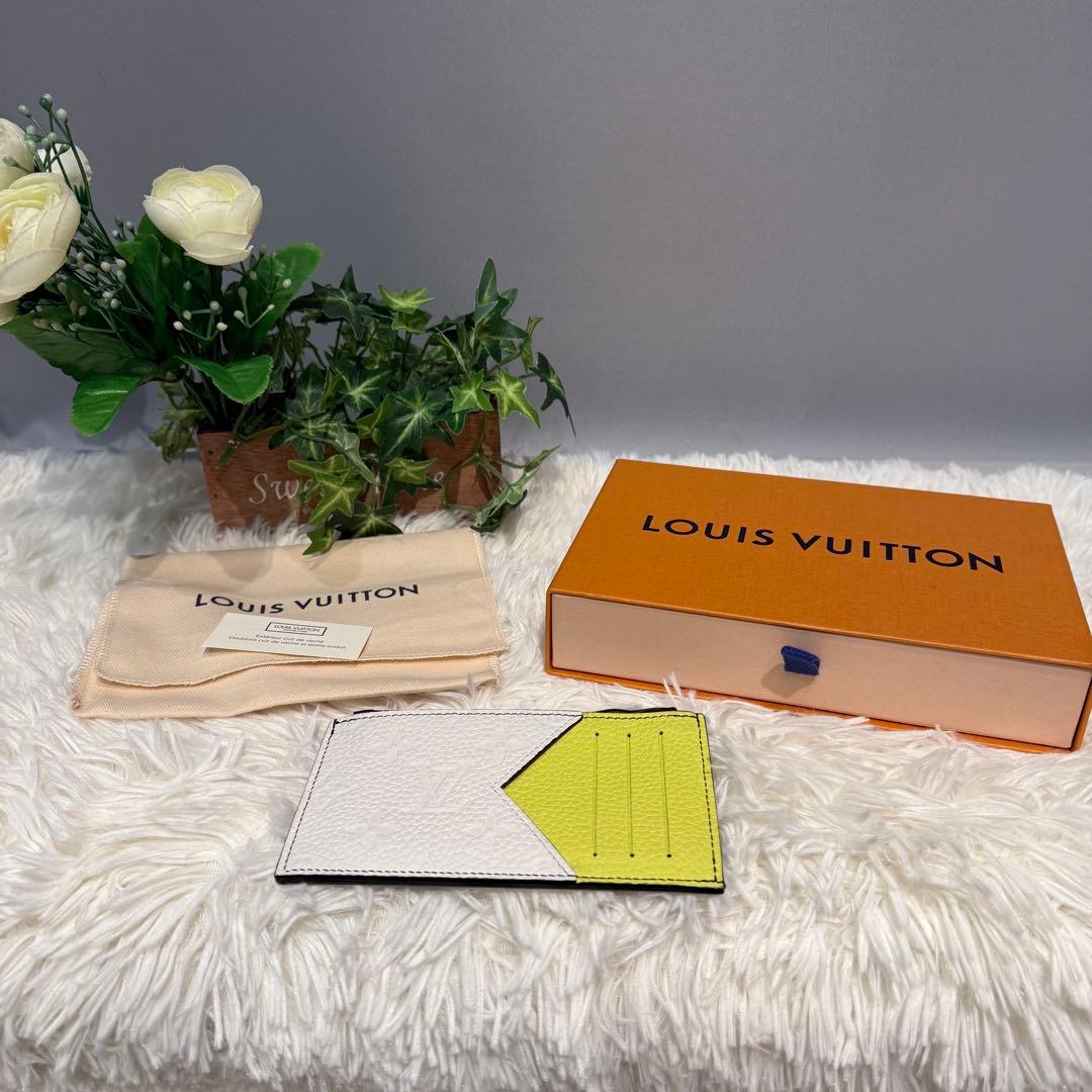 【極美品】ルイヴィトン M81314 トリヨン カードホルダー メンズ