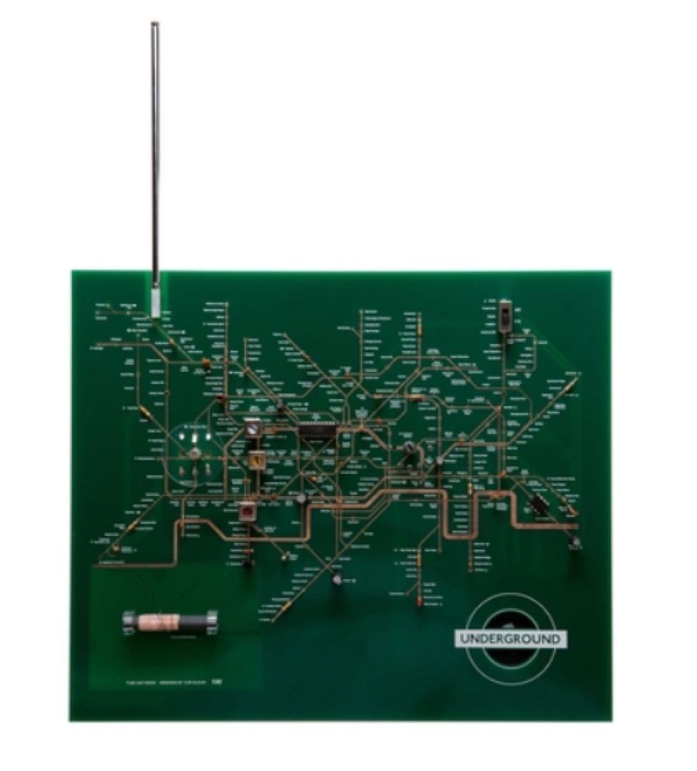 ロンドン地下鉄 Tube Map Radio 電子回路