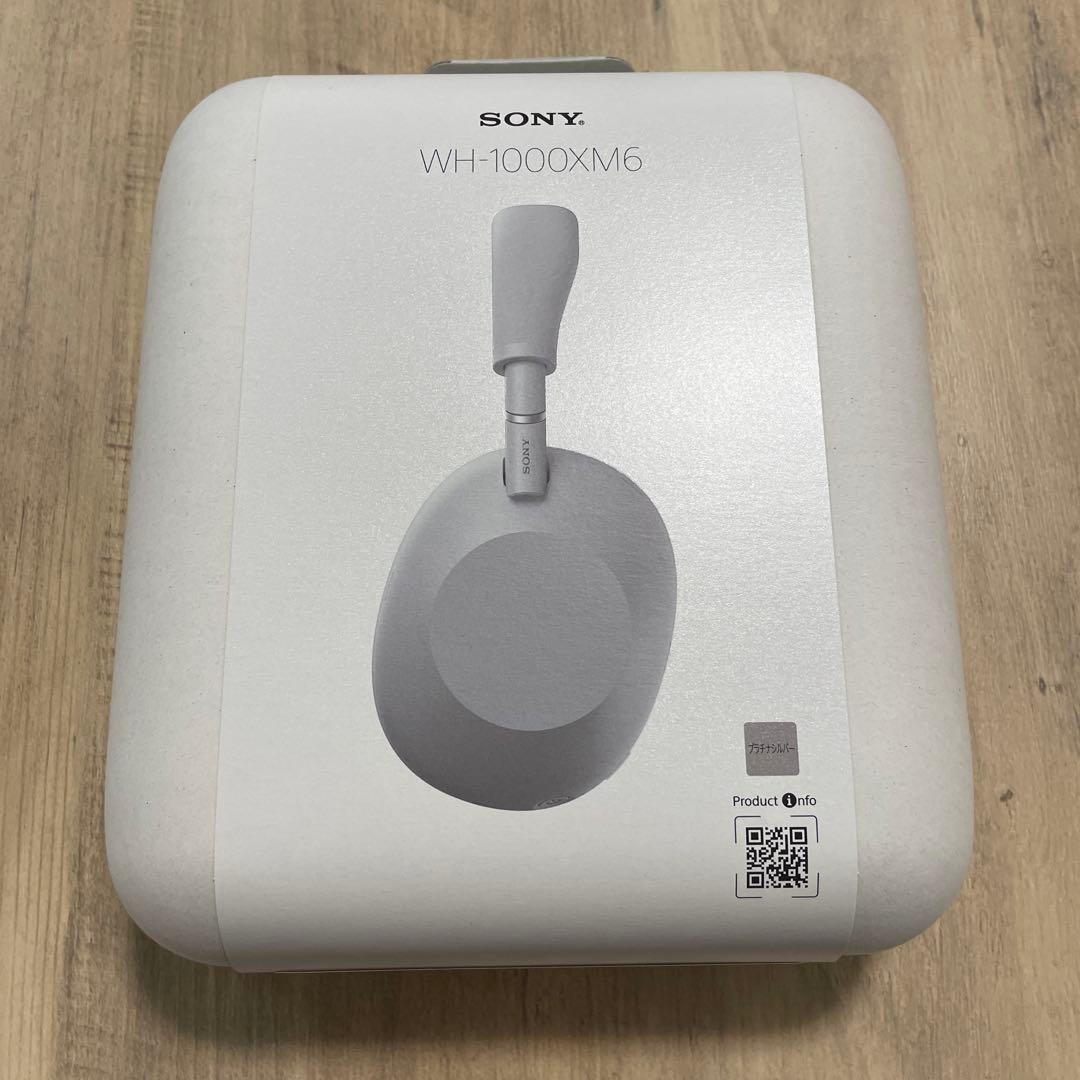 新品未使用未開封　SONY ソニー WH-1000XM6 プラチナシルバー