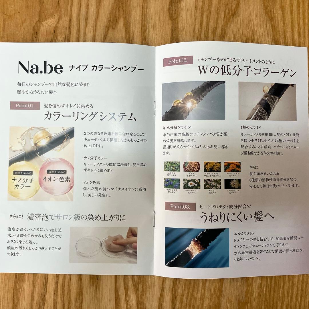 Na.be カラーシャンプー CB & ヘマチンミスト セット2本と1本のセット