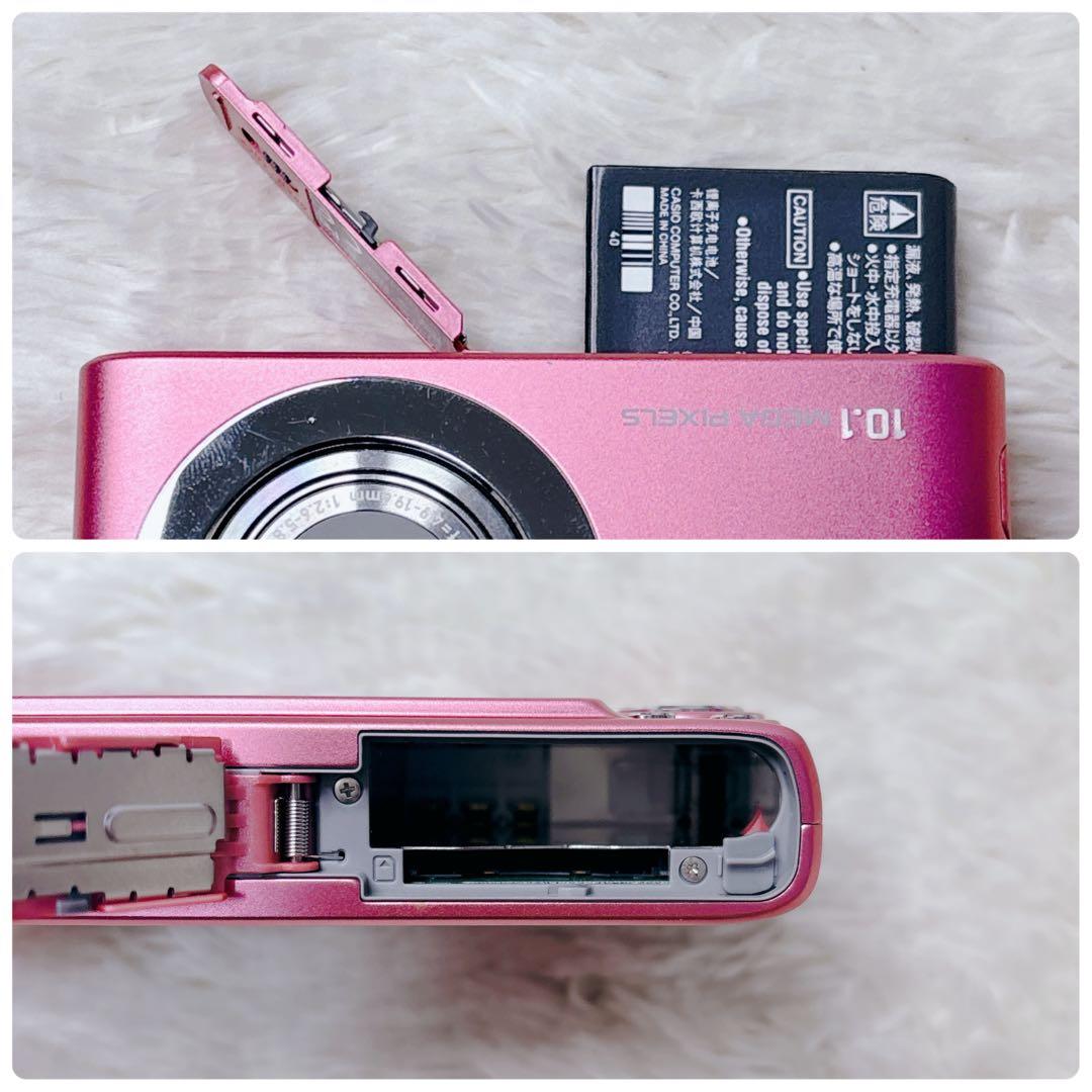 【美品】CASIO デジタルカメラEXILIM EX-Z100 ピンク オールド