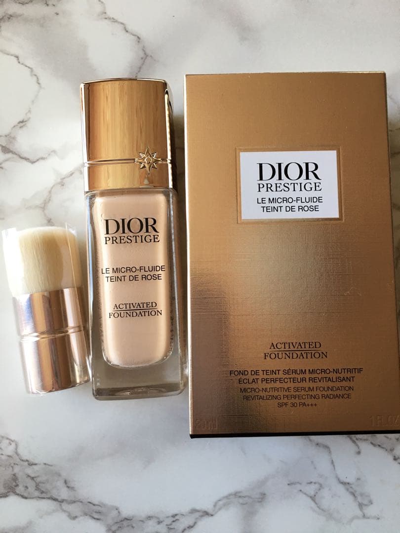DIOR プレステージ ル マイクロ フルイド タン ファンデ 0N
