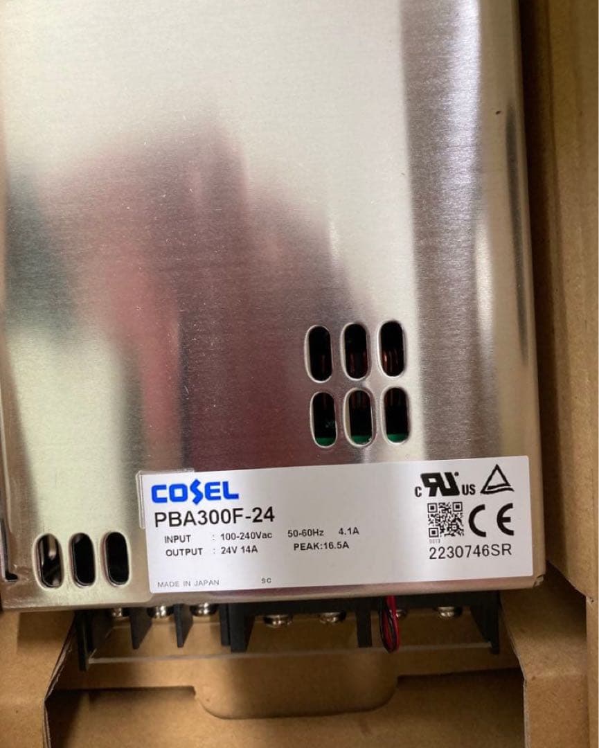 COSEL コーセル製　PBA300F-24 電源ユニット