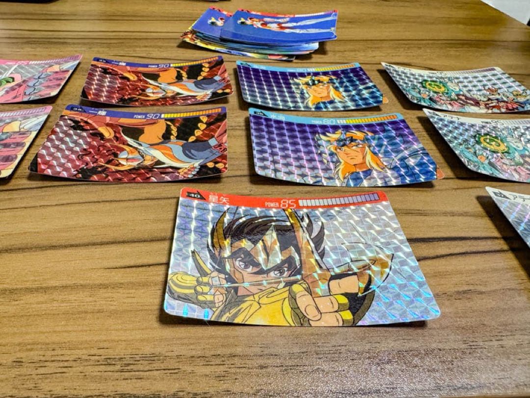 ★初期物本弾激レア★聖闘士星矢カードダス本弾第2弾当時物41種類169枚