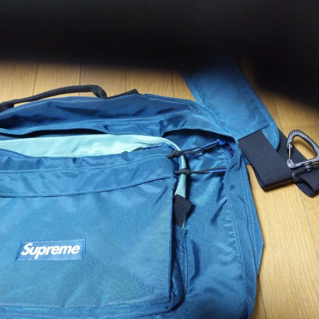 Supreme ボストンバッグ ターコイズブルー 人気カラー希少美品