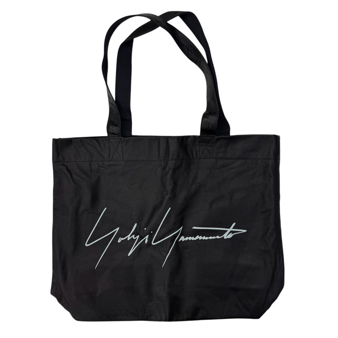 Yohji Yamamoto ノベルティレザートートバッグ