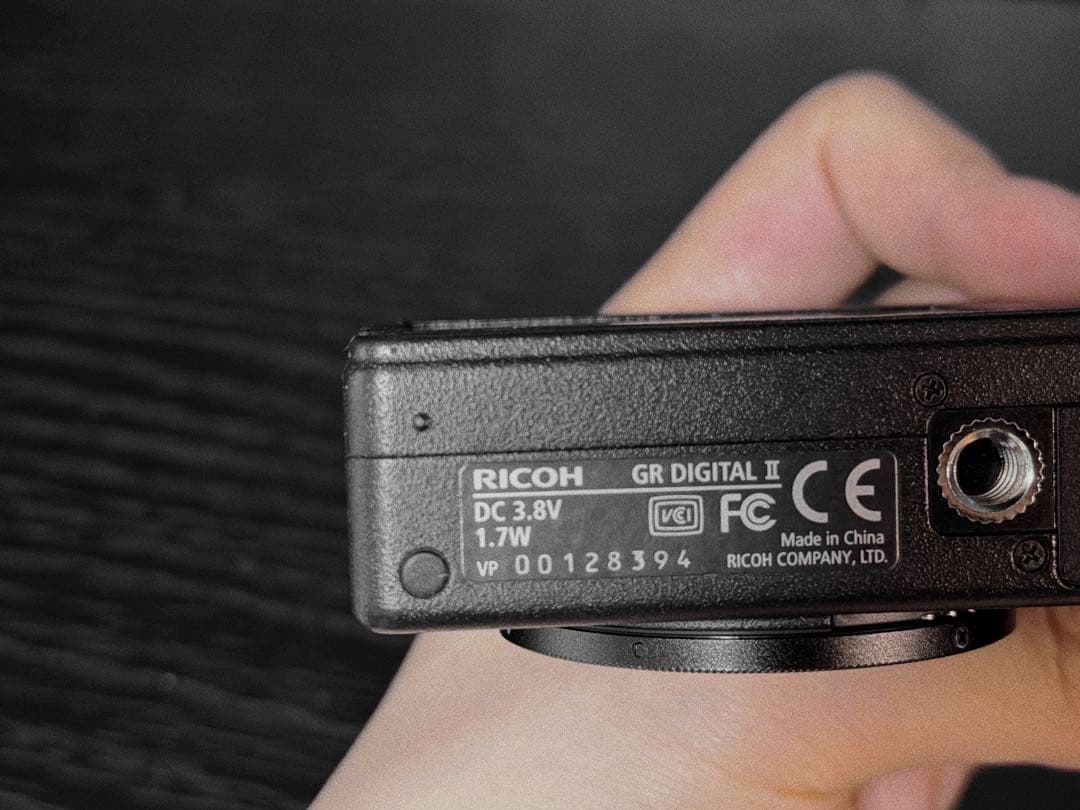 動作確認済み　RICOH GR DIGITAL II