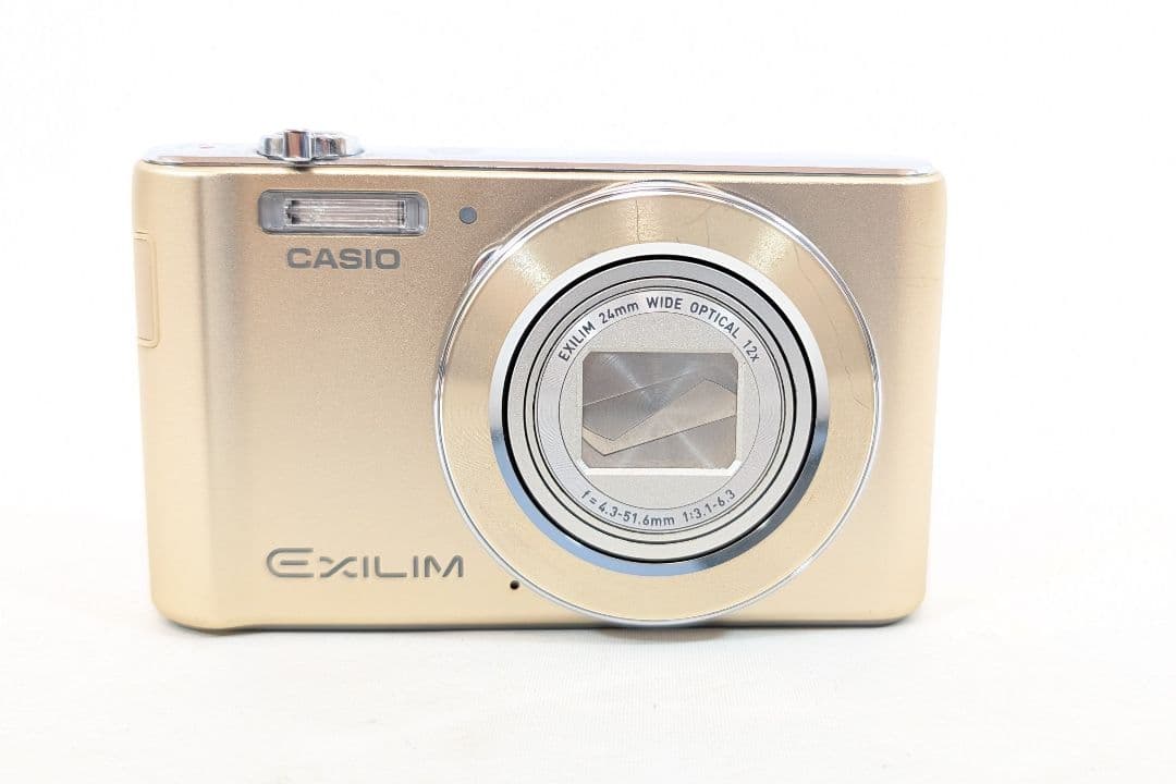 【美品】デジカメ CASIO EXILIM EX-ZS190 シャンパンゴールド
