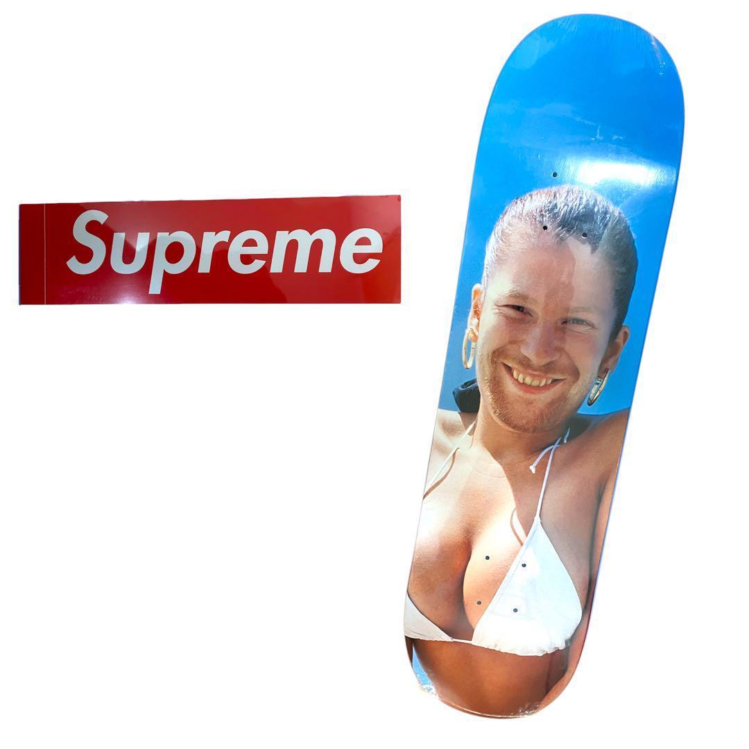 新品　未使用supreme aphex twin デッキ スケートボード　ブルー