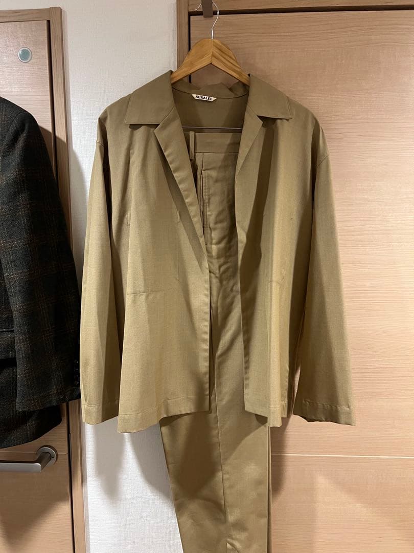 【セットアップ】AURALEE 坂口健太郎着用　Mサイズ