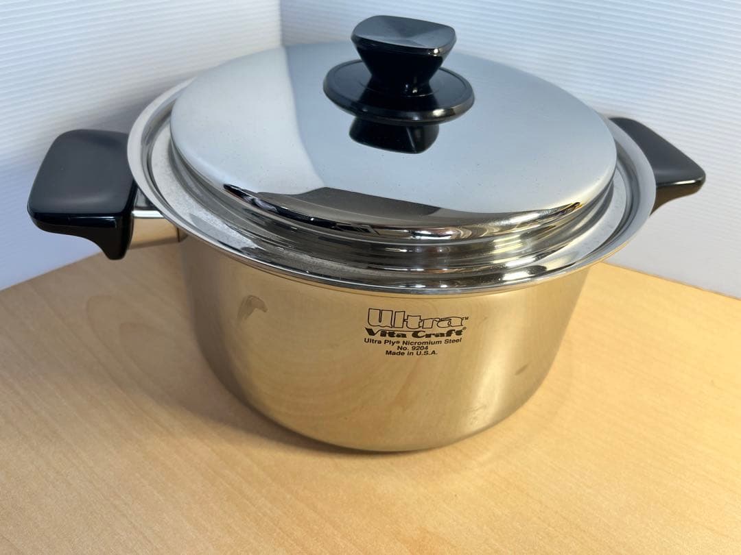 ビタクラフト　ウルトラ　9204　IH対応　　両手鍋深型4ℓ