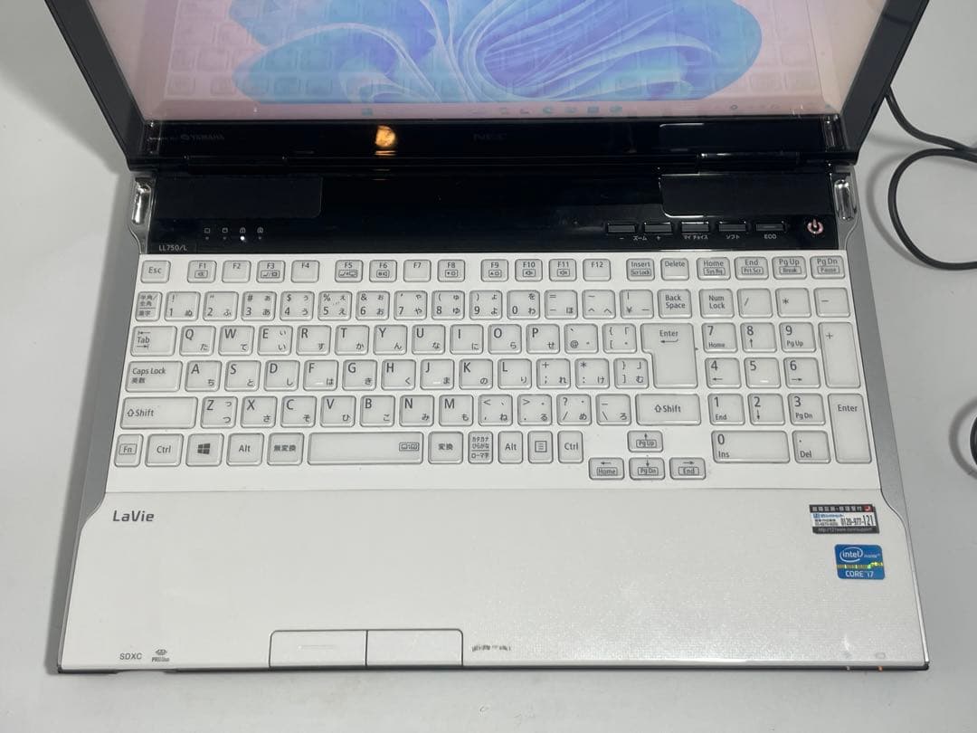 第3世代 Core i7 Windows11 NEC ノートパソコン オフィス