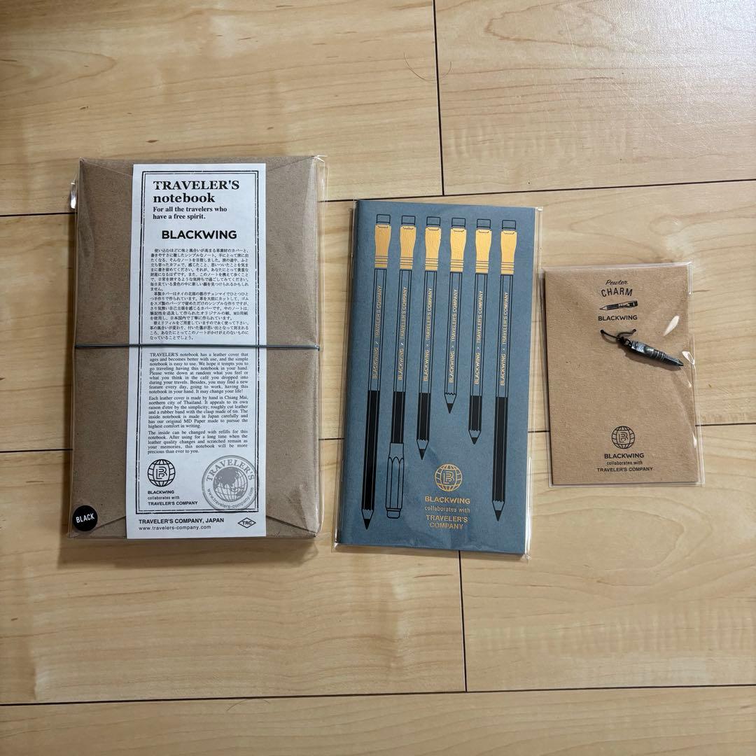 新品 トラベラーズノート BLACKWING ブラックウイング 3点セット