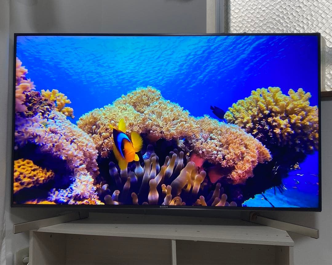 【美品】SONY 49インチ 4Kスマートテレビ KJ-49X9000F