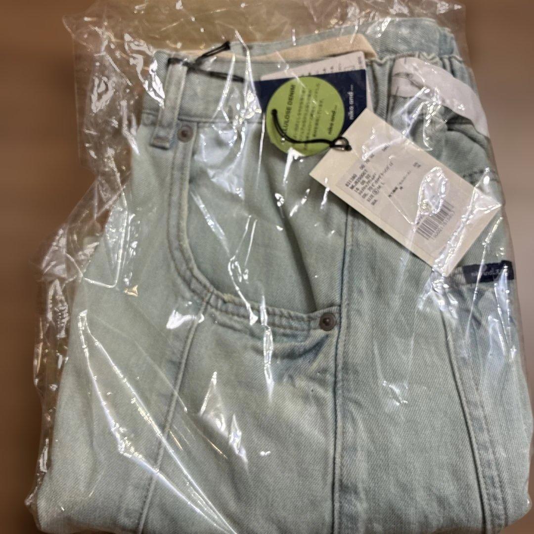 3Dドロップ デニム パンツ ニコアンド S