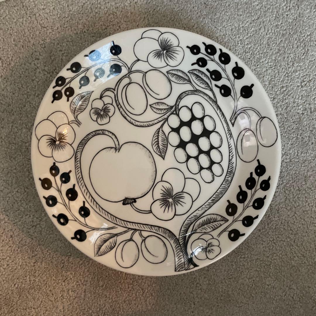 ARABIA Paratiisi 果物模様 陶磁器皿 4枚セット 21cm