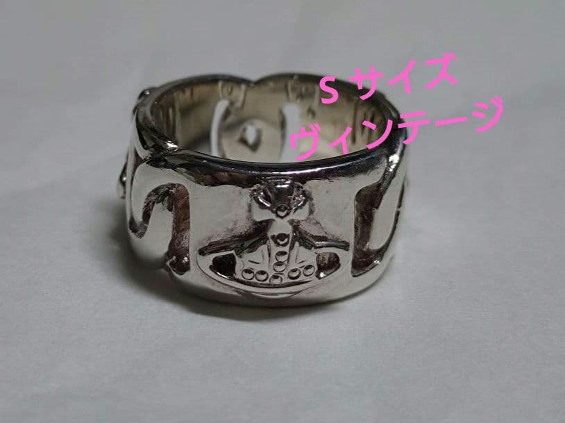 VivienneWestwood オーブ/リングスリング シルバー S