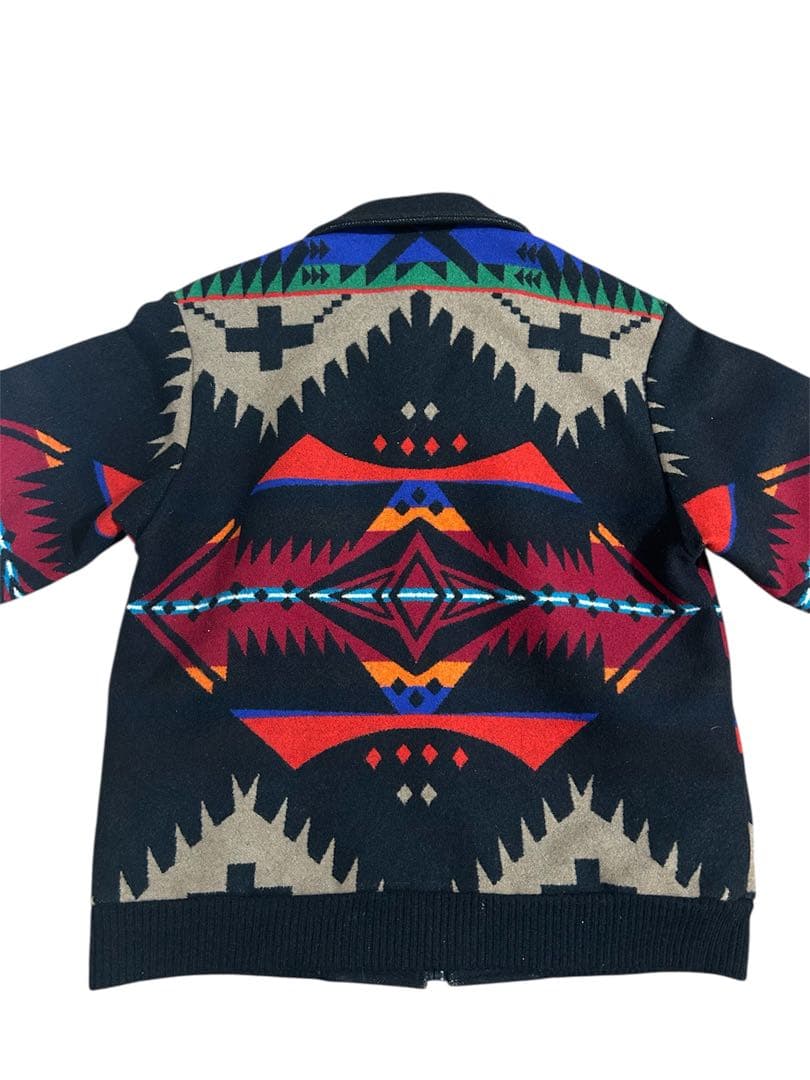 70s 80s USA製 ペンドルトン ネイティブ ジャケット ブラック 美品