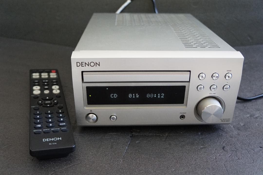 【Junk】DENON CDレシーバー　RCD-M41