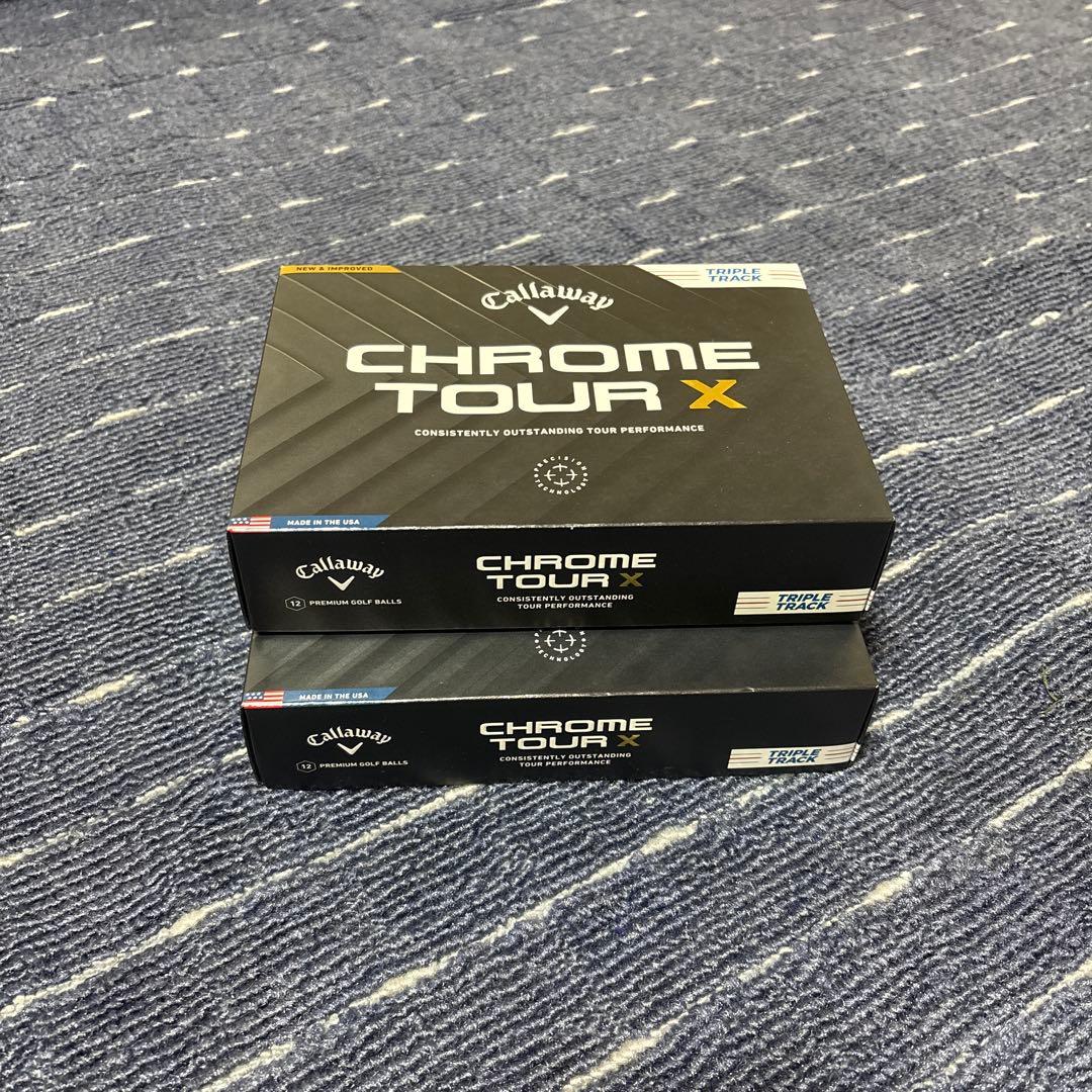 Callaway Chrome Tour X ゴルフボール 2パック