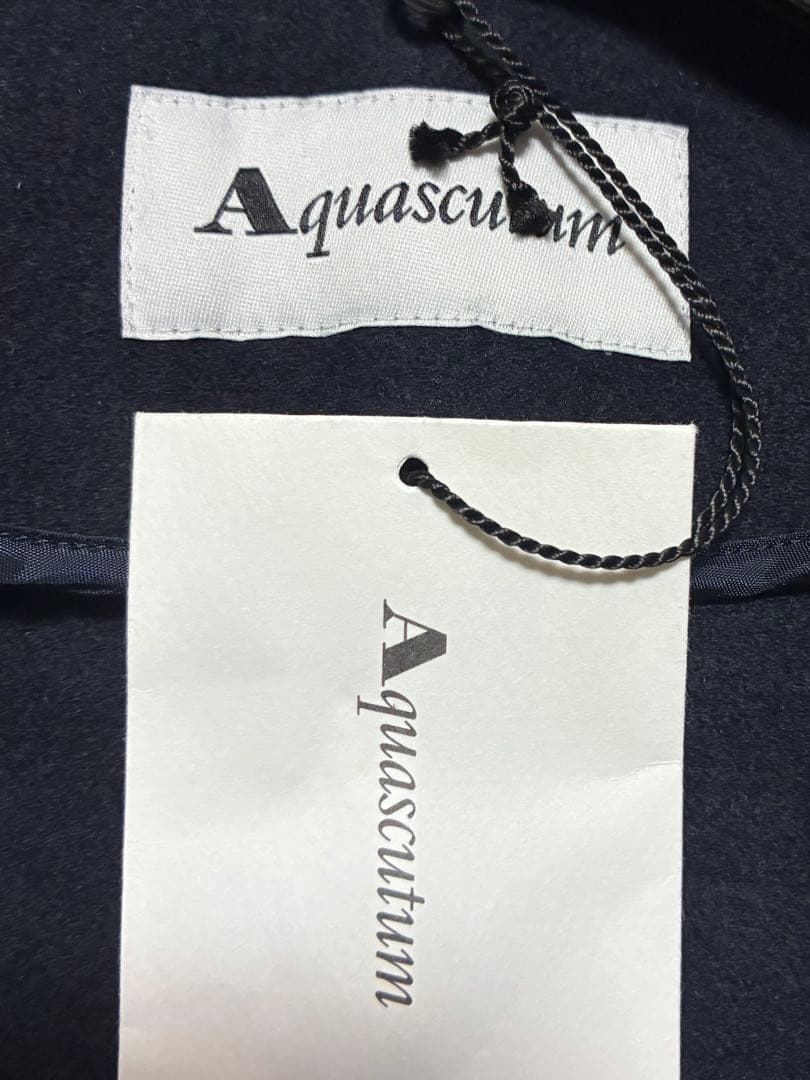 新品 Aquascutum アクアスキュータム ダッフルコート M